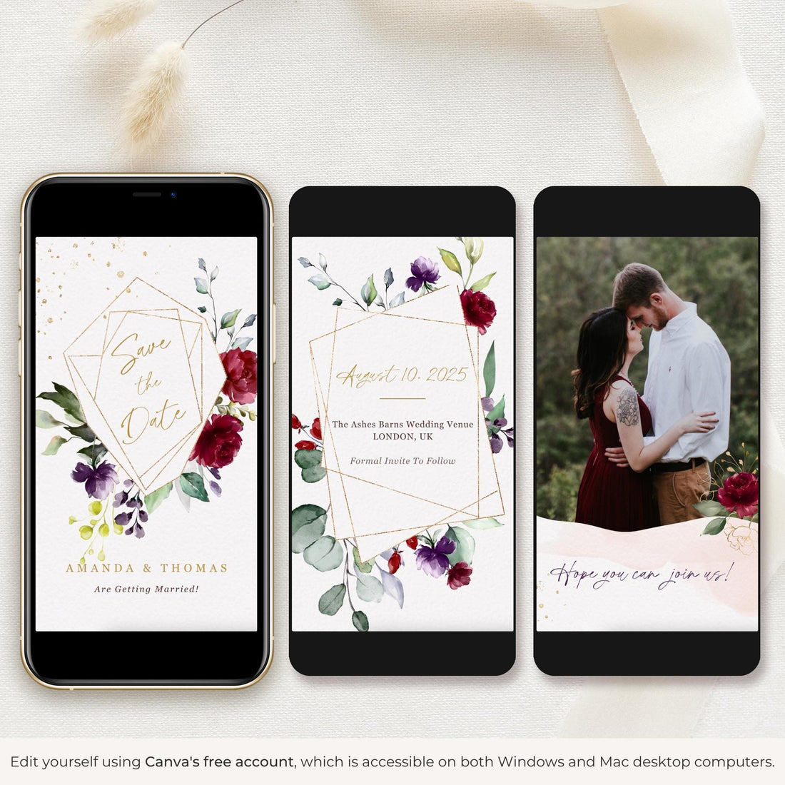 ROSSELLA Save the Date Video Template