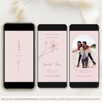 GIGLIOLA Pink Save the Date Video Template