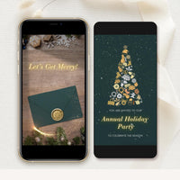 Christmas Day Invitation Video Template