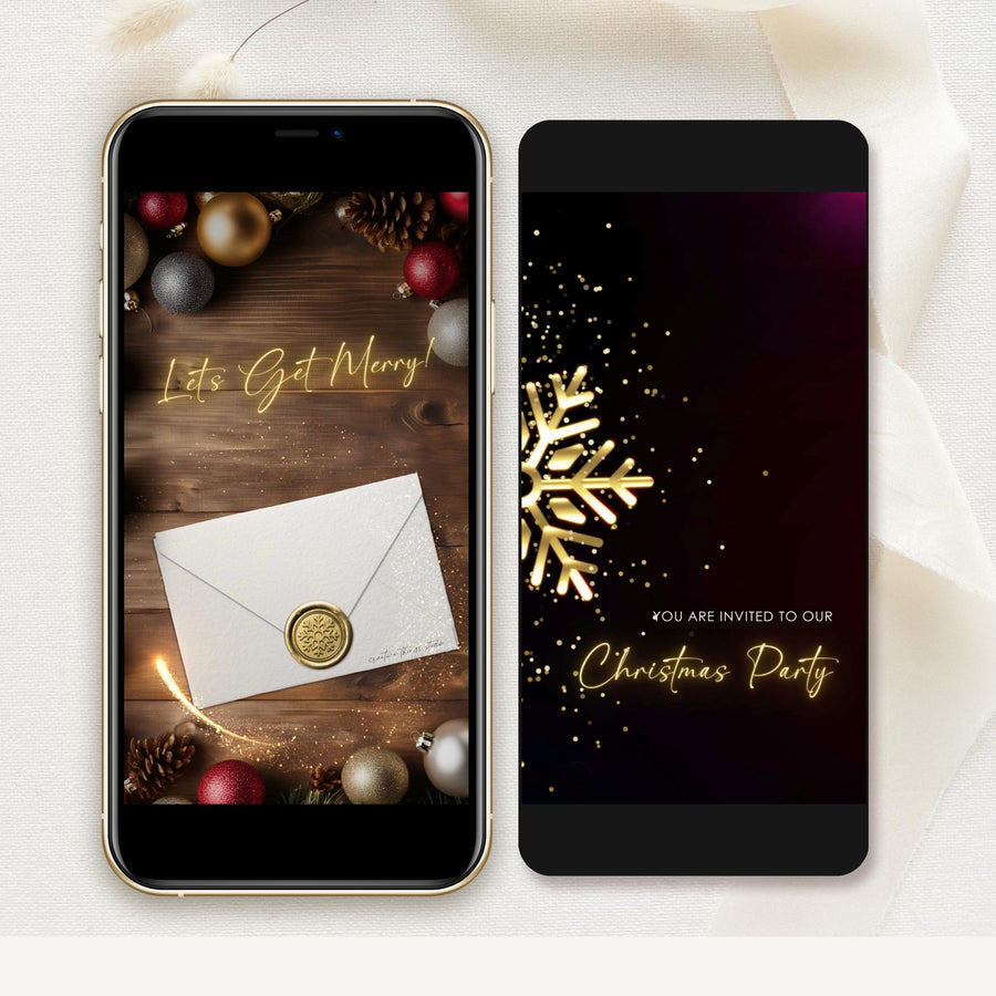 Christmas Invitation Video Template