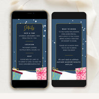 Family Christmas Invitation Video Template