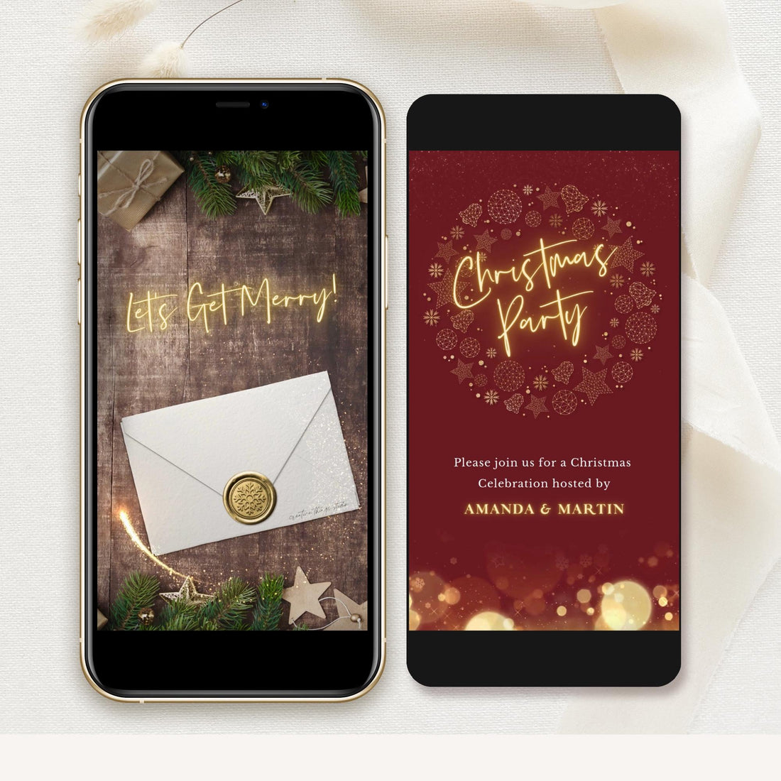 Holiday Gathering Invite Video Template