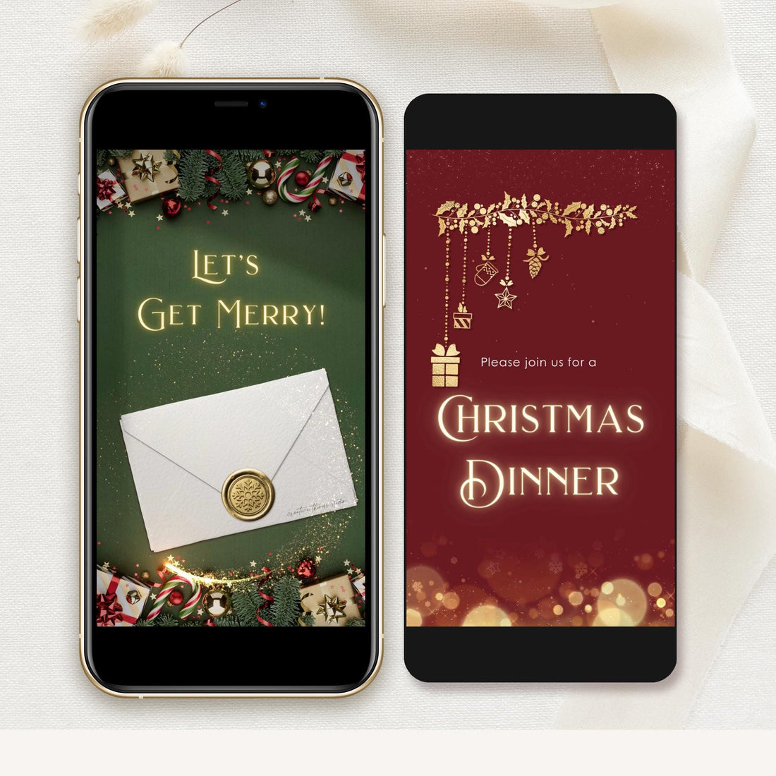 Christmas Holiday Invitation Video Template