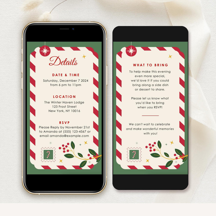 Christmas Tree Invitation Video Template