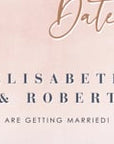 Anita Blush & PurpleSave the Date Video Template