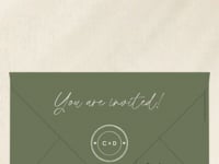 Tropical Palm Trees Save the Date Video Template