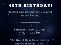 The Man the Myth the Legend Birthday Invitations Men