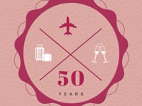 Pink Passport Birthday Invitation Video Template