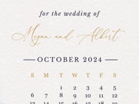 AZZURRA Dusty Blue Calendar Save the Date Video Template