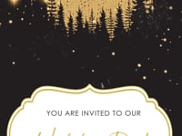 Animated Christmas Party Invitations Template