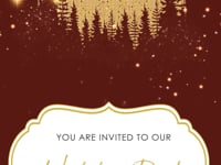 Christmas Party Invitation Video Template