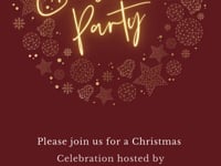 Holiday Gathering Invite Video Template