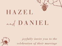 HAZEL Wedding Invitation Video Template