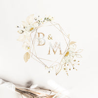 Dora | Wedding Monogram Logo Template