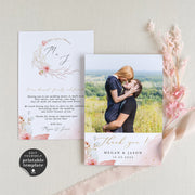Fiorella | Wedding Thank You cards Template