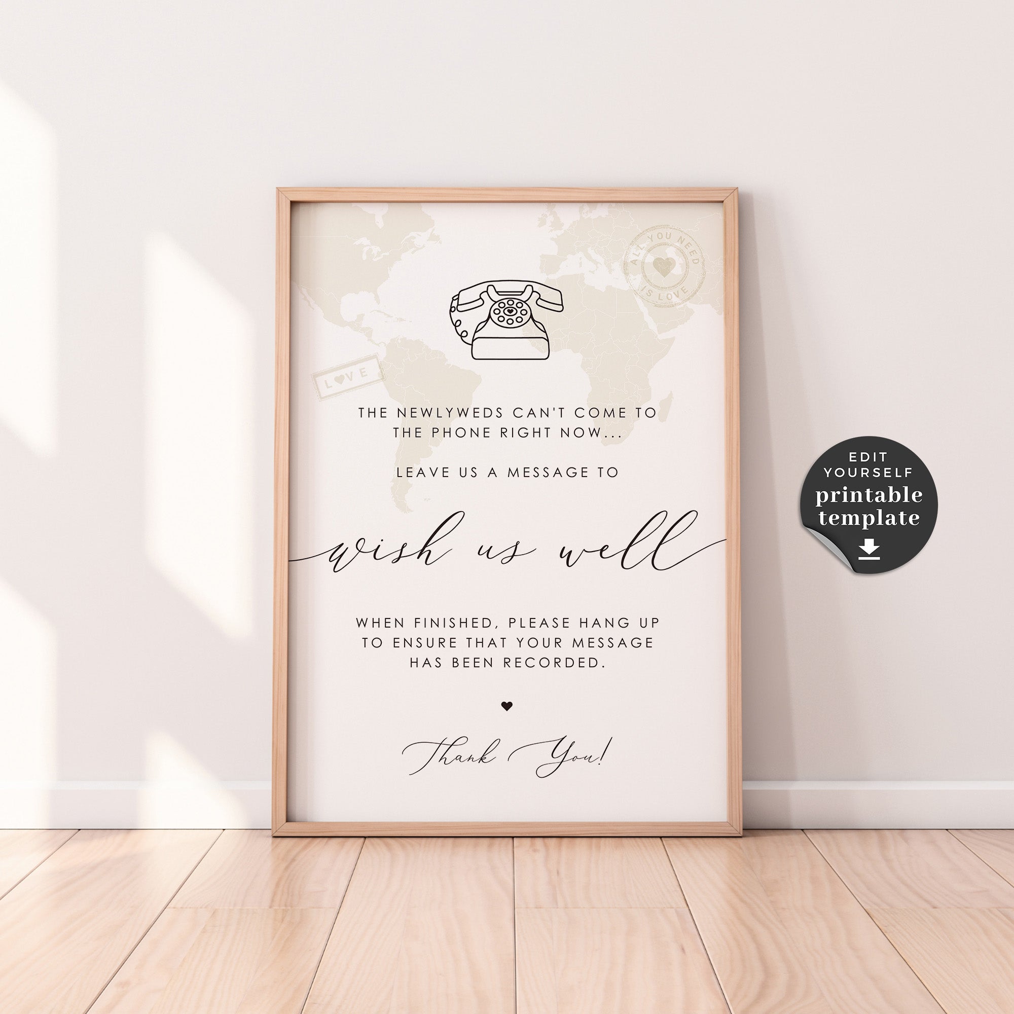 Sofia | Audio Guest Book Sign Printable
