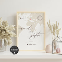 Sofia | Cards And Gifts Sign Template