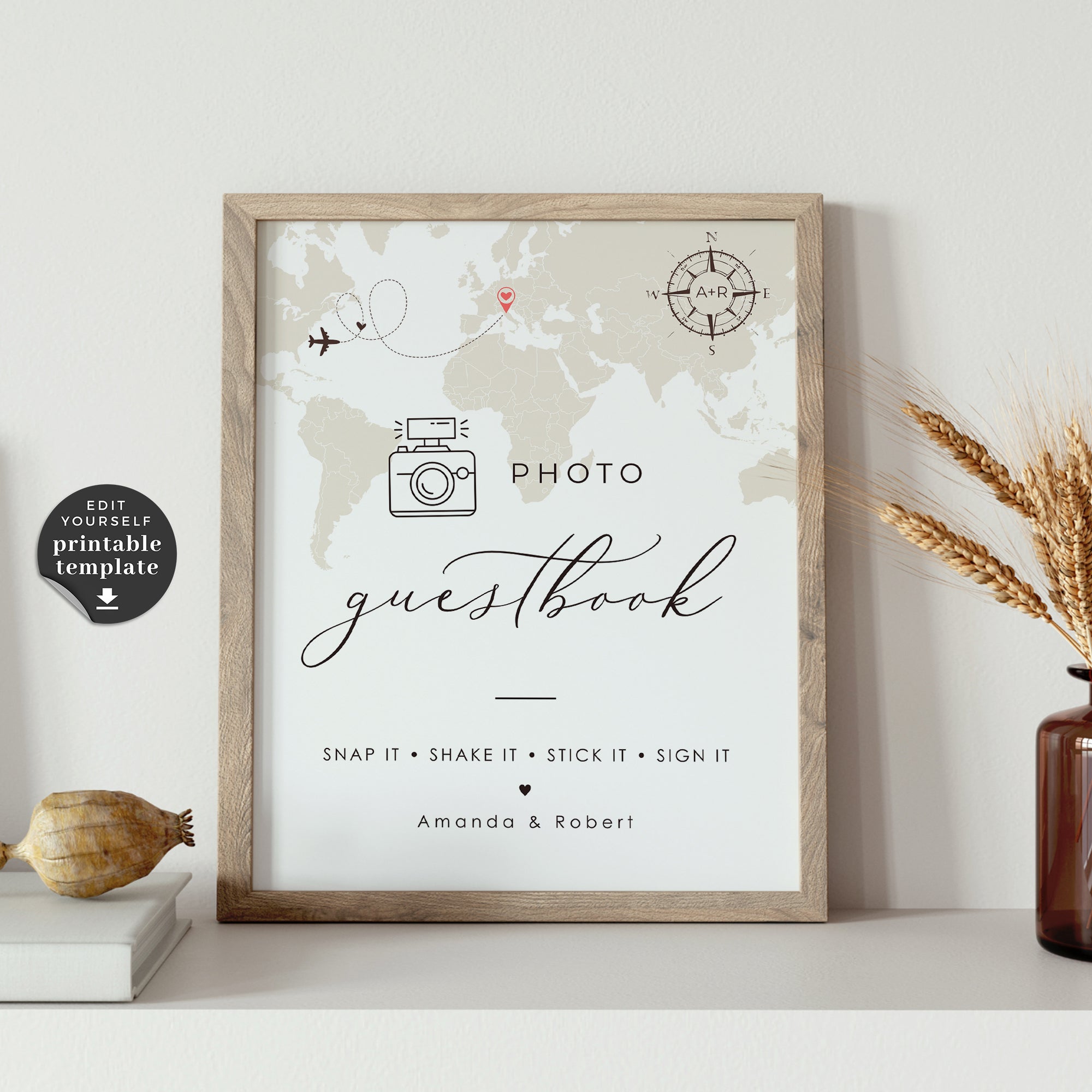 Sofia | Photo Guest Book Sign Printable