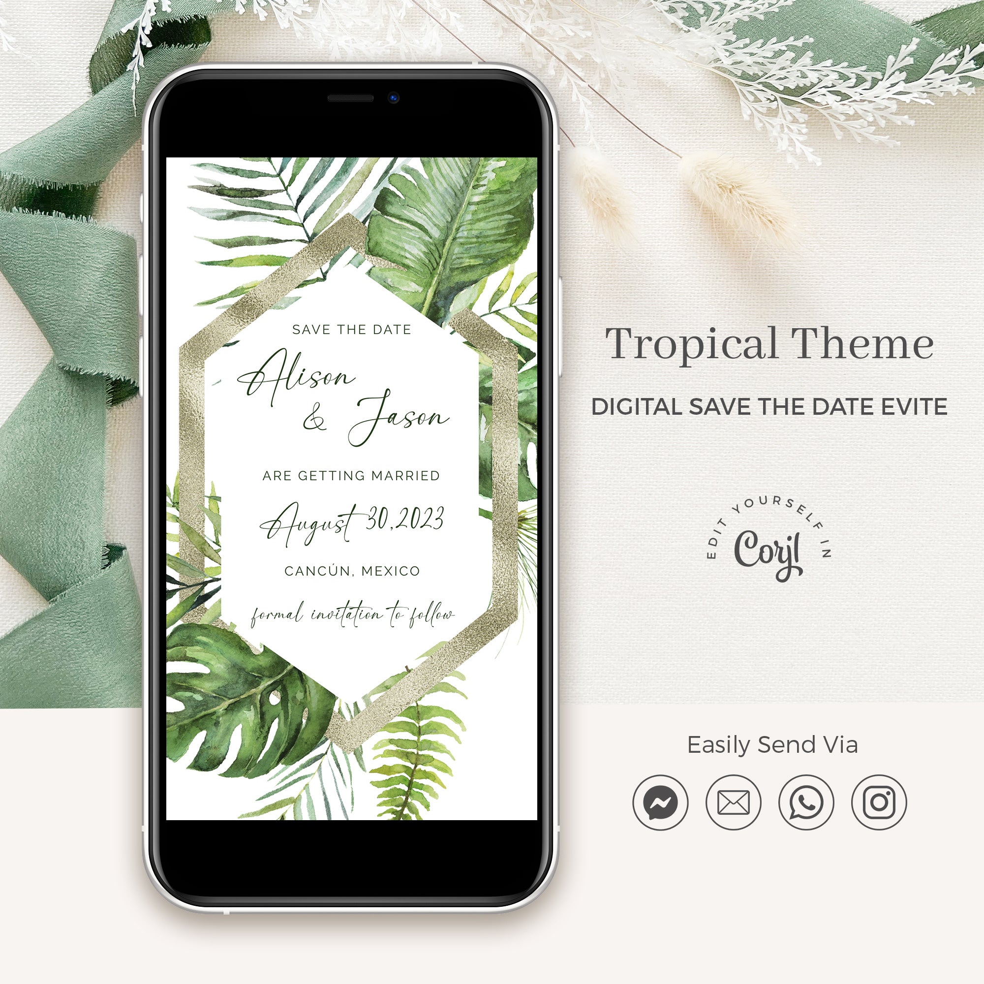 Tropical Electronic Save the Date