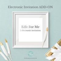 Edit For Me - Wedding Invitation Suite