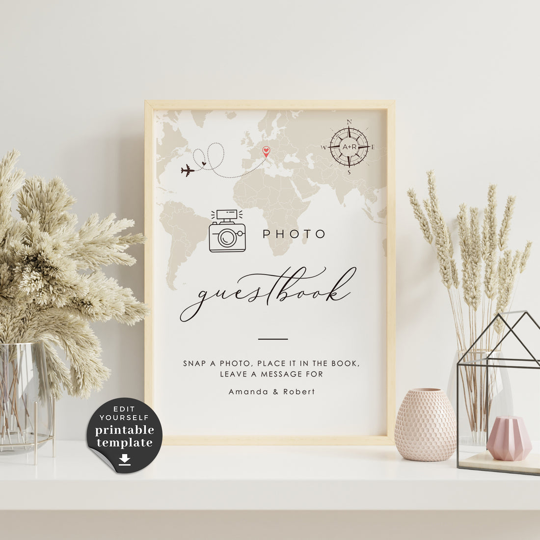Sofia | Photo Guest Book Sign Printable