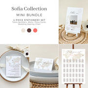Sofia | Destination Wedding Mini Bundle Stationery Templates