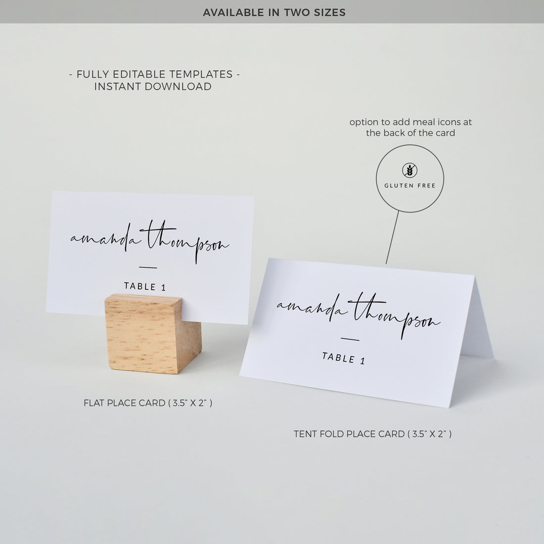 Giulia | Printable Wedding Place Cards