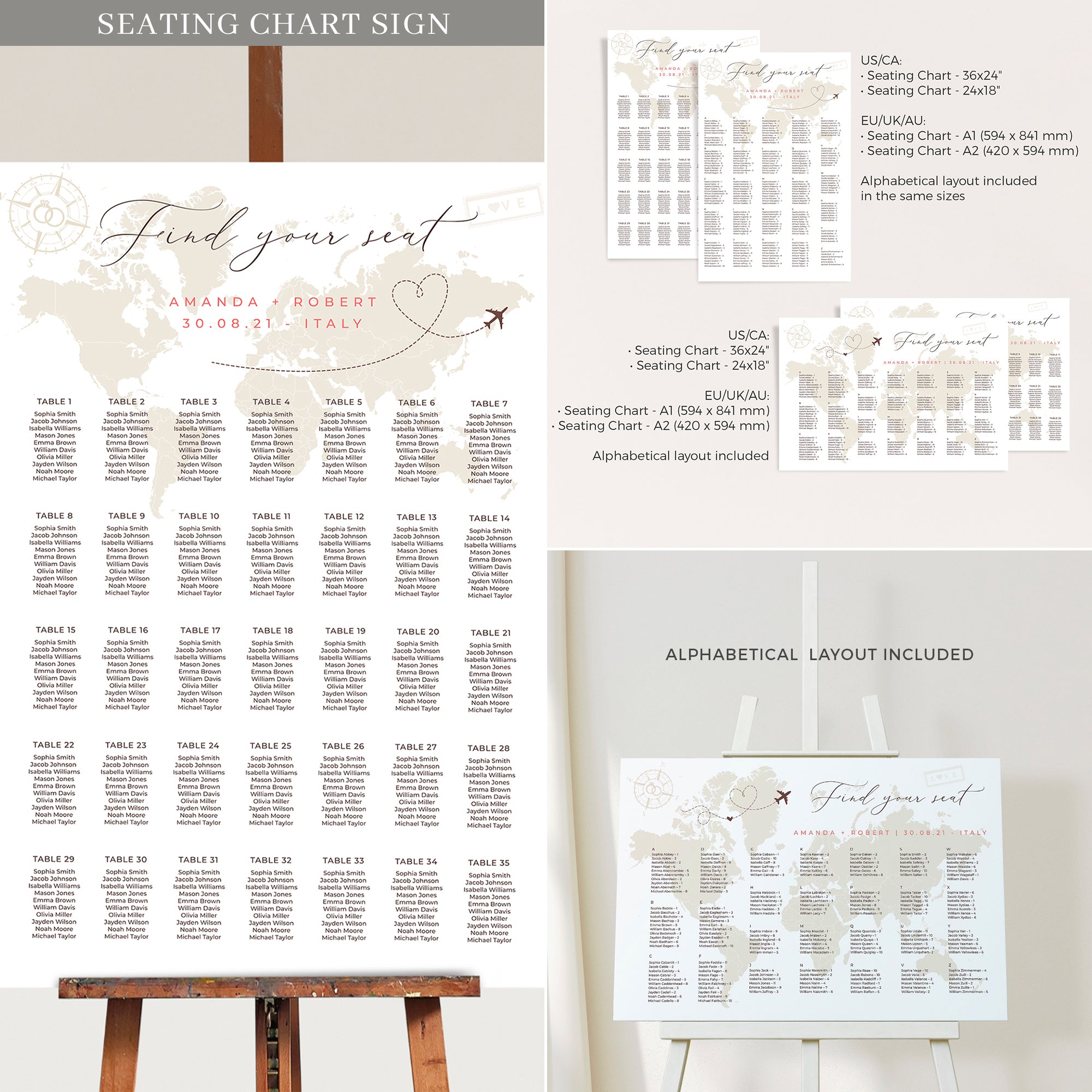 Sofia | Destination Wedding Mini Bundle Stationery Templates