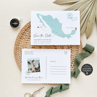 Mexico Save the Date Template