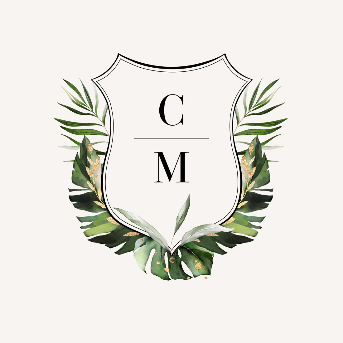 Wedding Logo Design Wedding Monogram Wedding Logo MA AM 