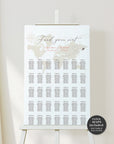SOFIA Guest Seating Chart Wedding Template