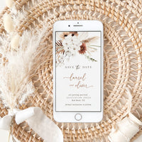 LAUREL Boho Wedding Save the Date Electronic