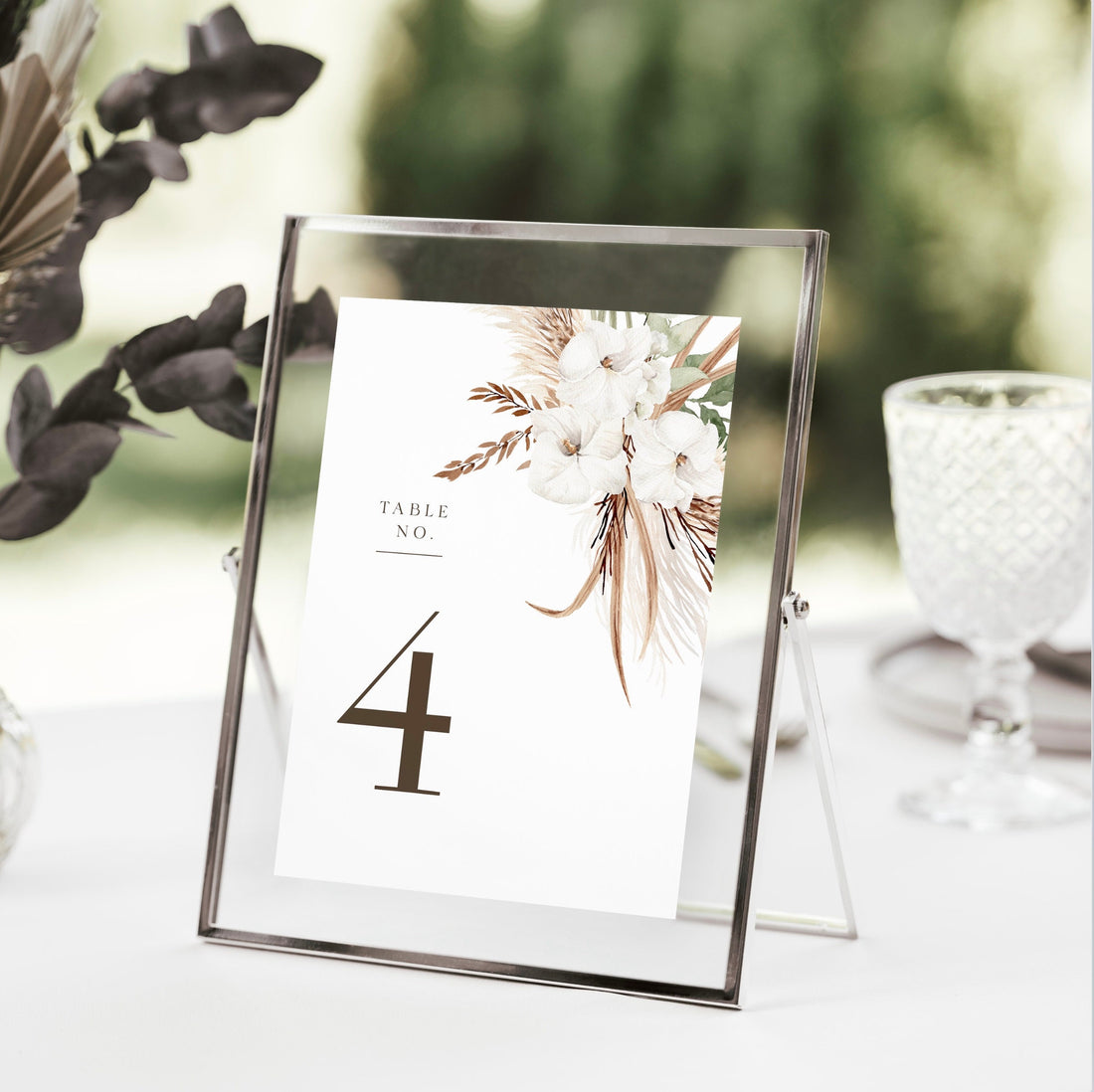 LAUREL Printable Table Numbers for Wedding