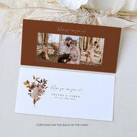 MARIGOLD Boarding Pass Save the Date Template