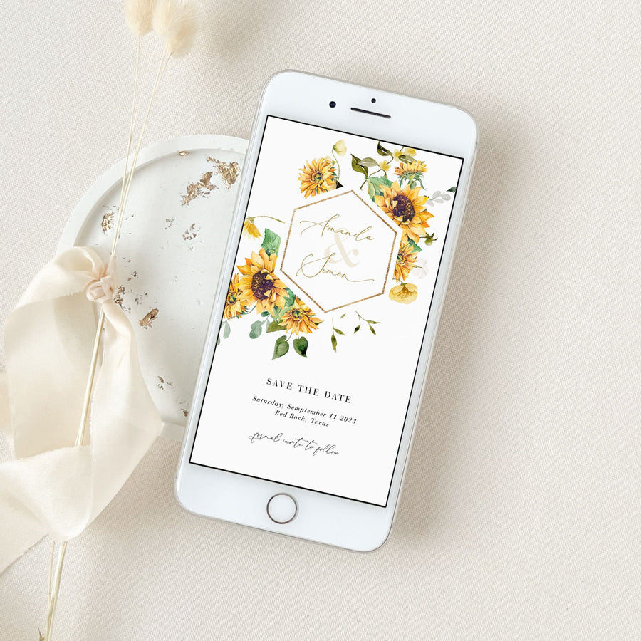 MARISOL Whimsical Wedding Save the Date Digital