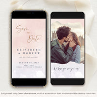 ANITA Watercolour Save the Date Video Template
