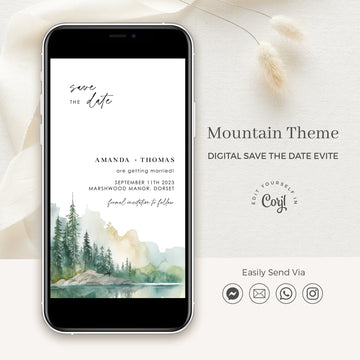 ARNA Mountain Save the Date Email Template