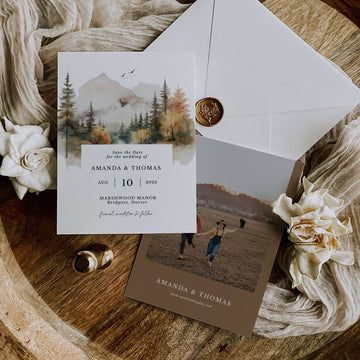 ARNA Printable Save the Date Forest