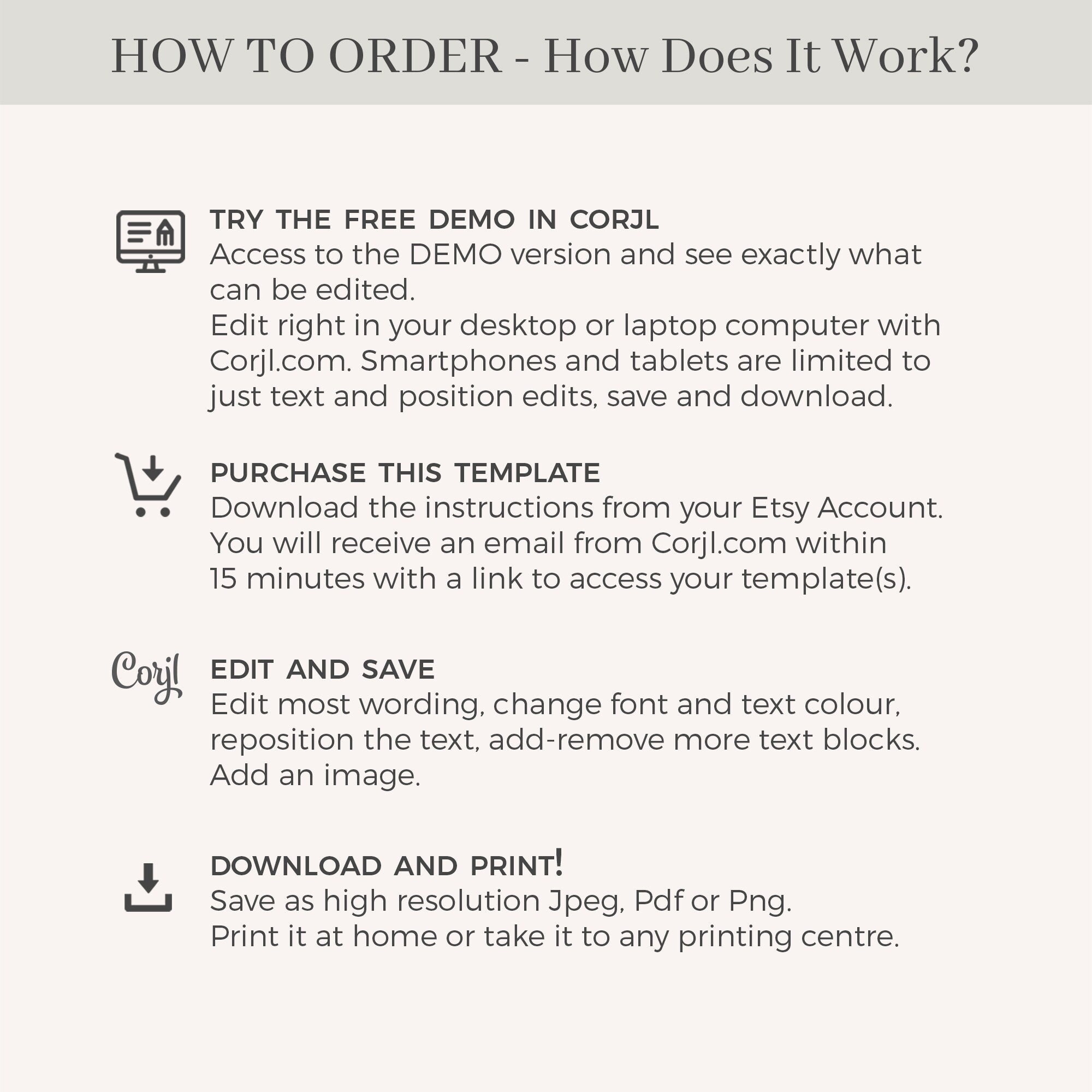 GAIA Forest Wedding Itinerary Template for Guest &amp; Welcome Letter