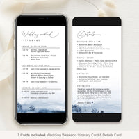 ALYSSA Digital Wedding Wedding Day Schedule Timeline